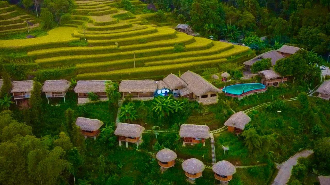 Dao Homestay Hoang Su Phi Exterior foto