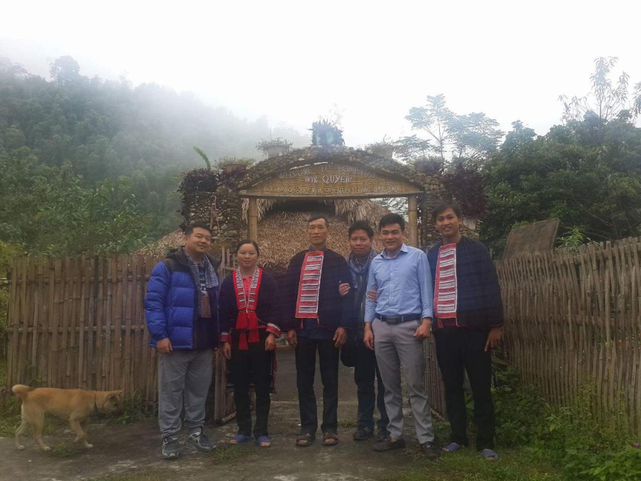 Dao Homestay Hoang Su Phi Exterior foto